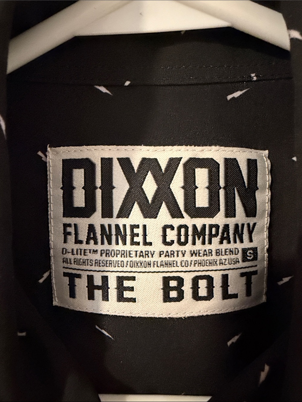 Dixxon flannel company women’s “the bolt” short sleeve button up shirt - small - Picture 7 of 12